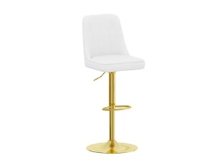 tabouret de bar assise réglable en hauteur <strong>HAUSS SPOLE</strong> - bicolore hauteur d'assise 85 cm vendu Par paire