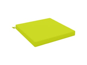 Coussin de siège, coussin d'assise 1 pièce soest 100 % polyester vert vif. Cf55755