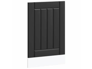 Panneau de lave-vaisselle noir bois d'ingénierie shl56