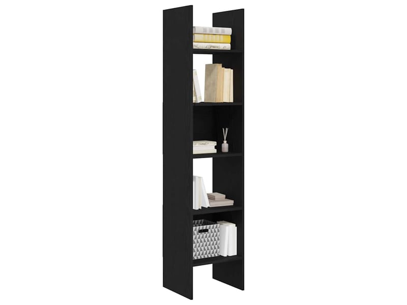  Bibliothèque 5 niveaux, armoire à livres 40 x 35 x 180 cm bois d'ingénierie shl2939  - Conforama C