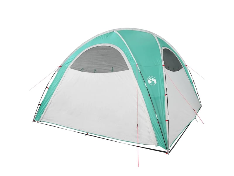  Tente de camping, tente de réception vert imperméable 360x360x219 cm  - Conforama D