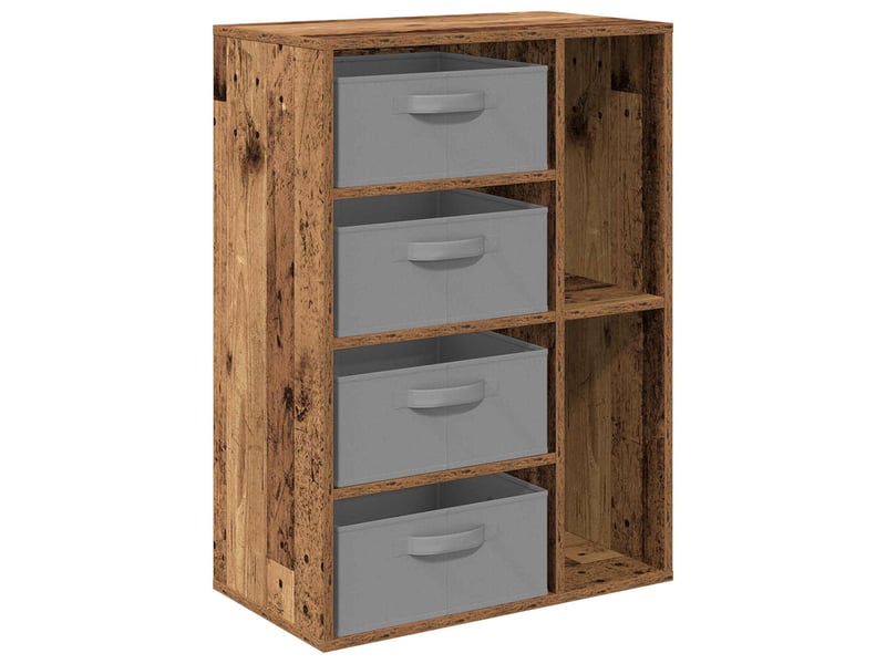  Buffet - bahut - meuble de rangement bois ancien 60 x 33,5 x 84 cm  - Conforama A