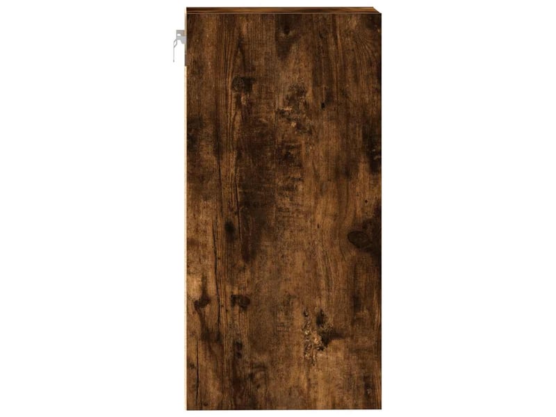  Meuble de rangement cuisine, armoire suspendue chêne fumé 20x29,5x60cm bois d'ingénierie  - Conforama E