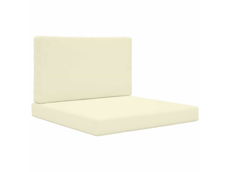  Coussin de canapé d'extérieur, coussin de chaise polyester crème 80 x 80 cm cf54082  - Conforama A