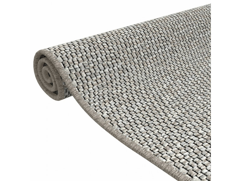  Tapis de couloir aspect sisal taupe gris 50x150 cm - comfortxl 355765 - Conforama E