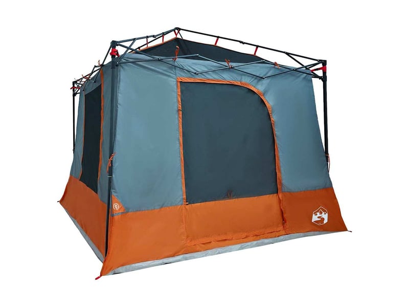  Tente intérieure 6 personne gris et orange taffetas shl49235  - Conforama A