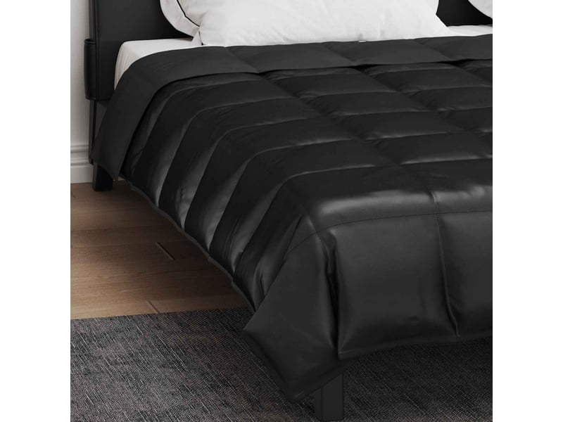 Duvet - couette complet toute l'année 220 x 260 cm 300 gsm noir - Conforama D