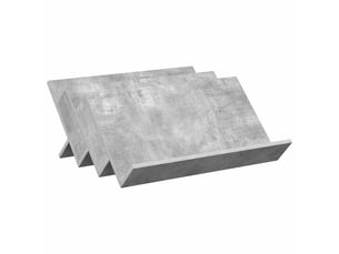 Etagère 65 cm coloris gris  