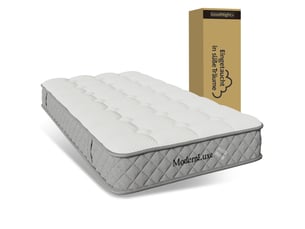 Matelas 90x200 cm <strong></strong> <strong></strong> Ressorts ensachés + mousse soutien Medium épaisseur 20 cm