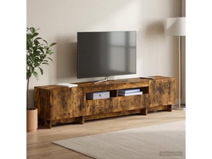 Meuble tv coloris marron 49 cm <strong></strong> <strong></strong>