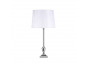 Lampe à poser fabrilamp roble e27 coloris chromé 60,5 x 30 x 30 cm