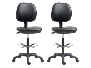 Tabouret de bureau <strong></strong> <strong></strong> avec assise réglable en hauteur