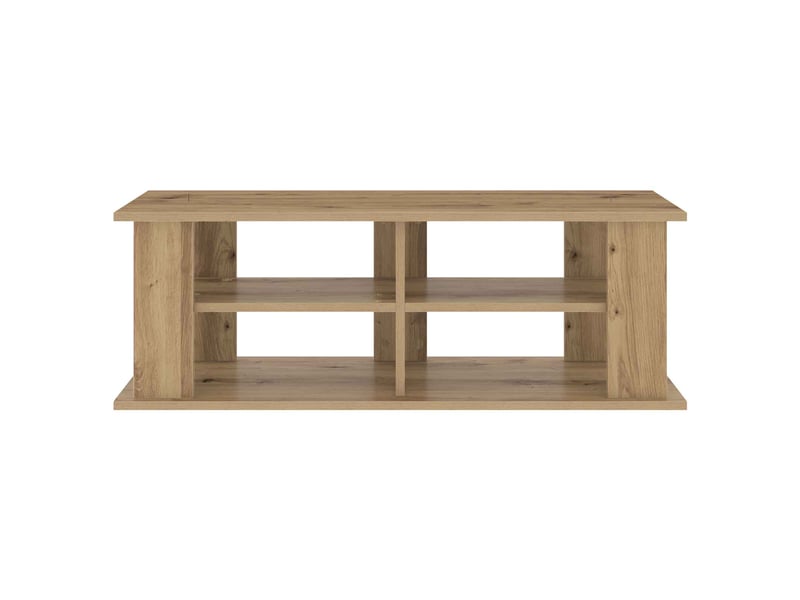  Support de télévision 96x35x33,5 cm chêne artisanal  - Conforama D