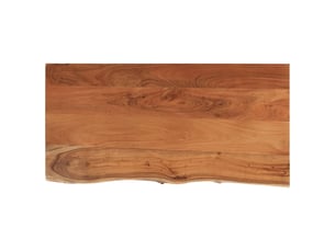 Comptoir de salle de bain, plan de travail 120x60x3,8 cm rectangulaire acacia cf65723