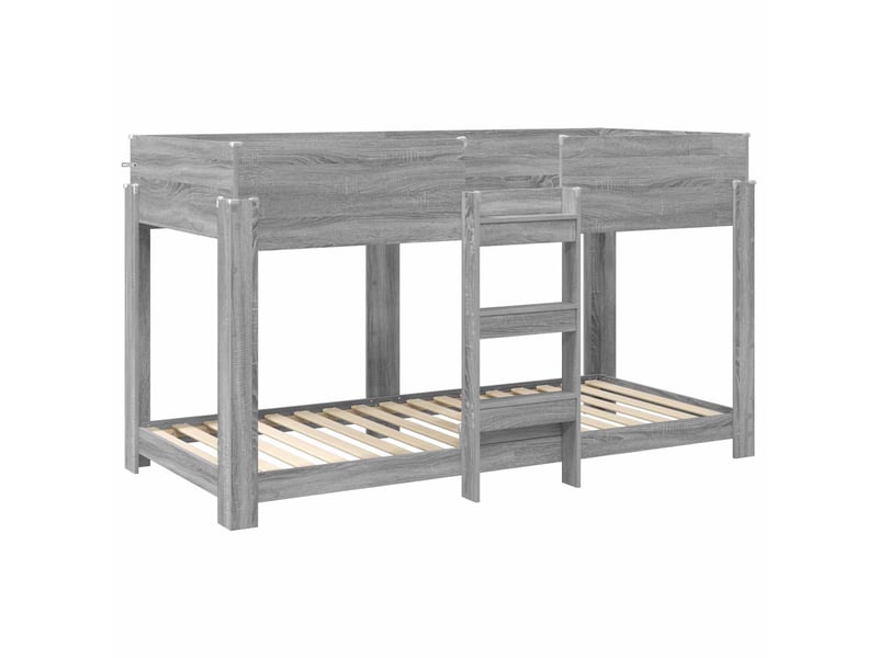  Lit superposé pour enfants - lit jeune gris sonoma 80 x 200 cm  - Conforama D