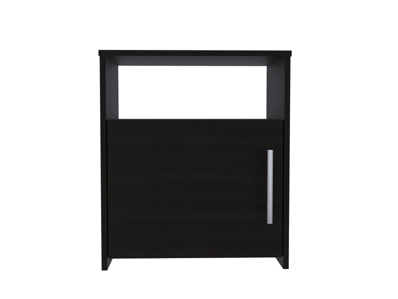  Table de chevet nordico de 50 cm, wengé  - Conforama A