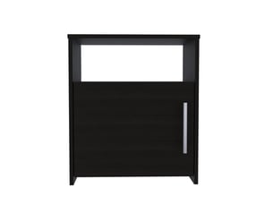 Table de chevet nordico de 50 cm, wengé