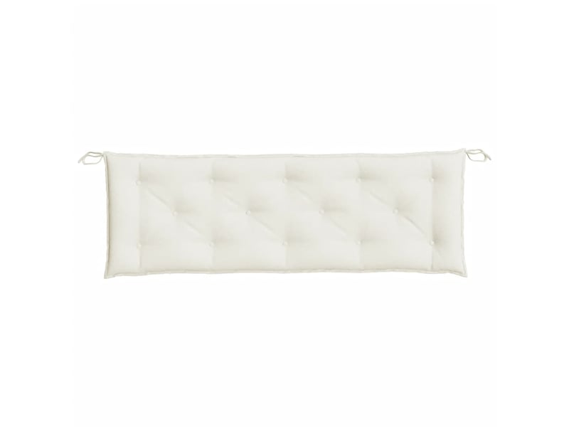  Coussin de banc de jardin, coussin d'assise crème mélangé 150x50x7 cm tissu cf52719  - Conforama D