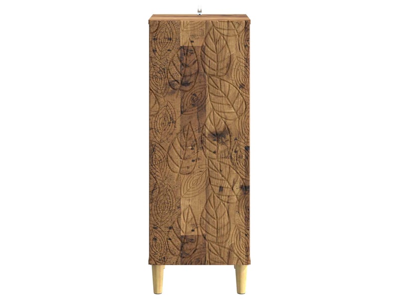  Buffet - bahut - meuble de rangement bois ancien 33 x 34,5 x 90 cm bois d'ingénierie  - Conforama E