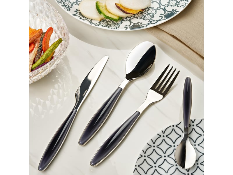  Guzzini, ménagère 24 pièces, 15,8 x 7,5 x h25,5 cm  - Conforama D