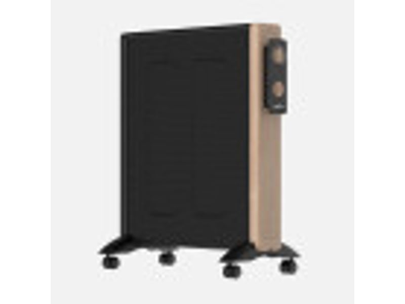 Fabrilamp badin radiateur mica 2000 w 4 éléments noir et effet bois 283122088 - Conforama B