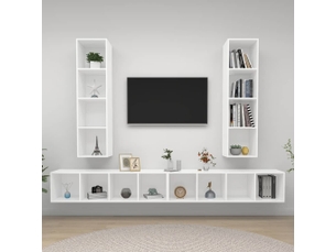 Meuble tv coloris blanc 37 cm <strong></strong>  <strong></strong>