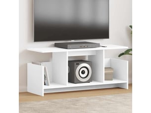 Meuble tv coloris blanc 102 cm <strong></strong>  <strong></strong>