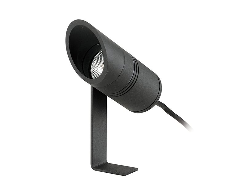  Zambelis sredets sredets projecteur led graphite 3000k ip65  - Conforama A