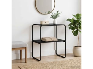 Vidaxl table console chêne noir 100 x 42,5 x 70 cm bois d'ingénierie