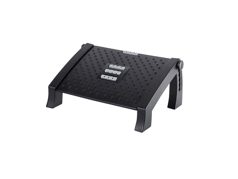  Repose-pieds ergonomique sous le bureau, 6 réglables en hauteur  - Conforama A