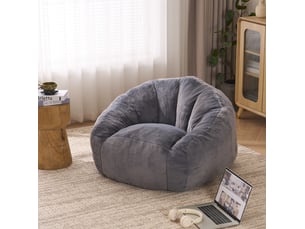 Fauteuil fixe <strong>MODENVIE</strong> <strong></strong> Polyester gris vendu A l'unité