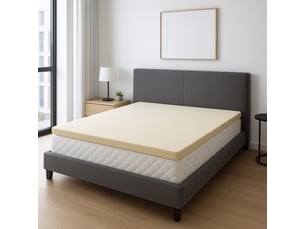 Surmatelas 100x200 cm Mousse à mémoire de forme <strong>KING OF DREAMS</strong> <strong></strong>