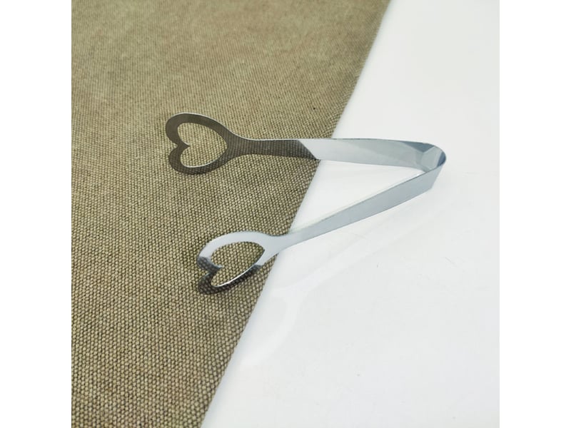  Pince à glaçons en acier inoxydable pince à sucre en forme de cœur pour de mariage longueur 12cm No Commercial reference - Conforama C
