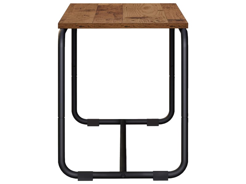  Meuble tv moderne, banc tv 98x35,5x42 cm bois ancien bois d'ingénierie  - Conforama D