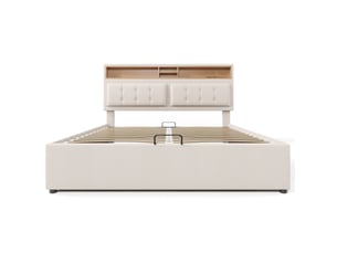 Lit 2 places 140x200 cm PHOEBE CAT coloris beige