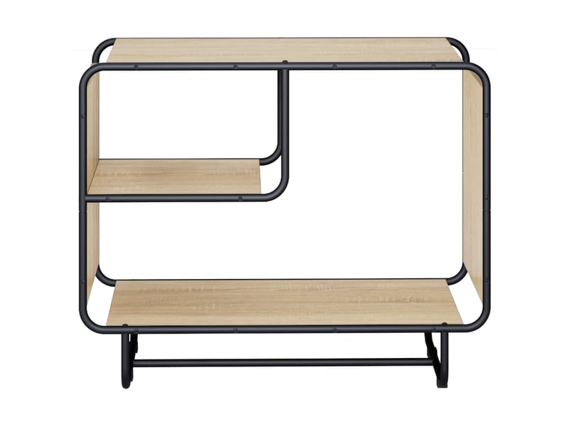  Buffet salon, buffet de rangement chêne sonoma 80x37,5x64,5 cm bois d'ingénierie  - Conforama C