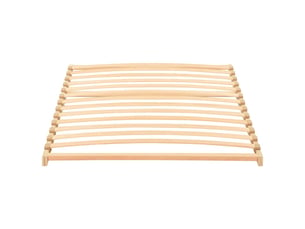 Lit simple 90x190 cm coloris marron