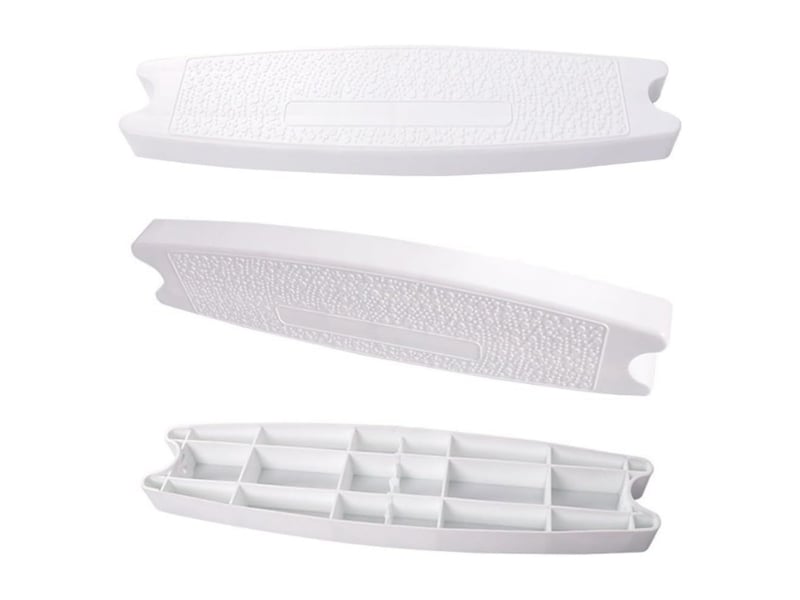  Marche antidérapante pour échelle de piscine | sécurité renforcée abs, épaisse et résistante, installation facile 3 pcs 49,8 x 8,6 x 4,1 cm  - Conforama B