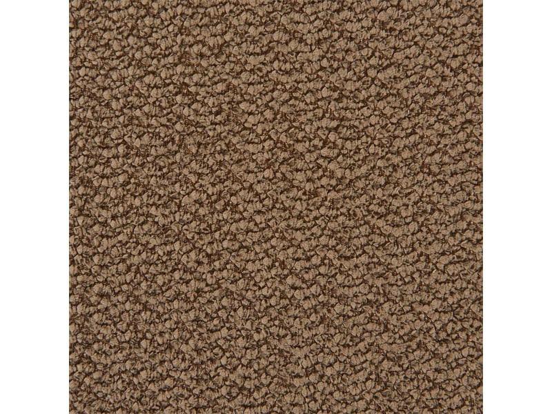  Canapé compressé virgule organique 3 places tissu chenille marron - curv  - Conforama E