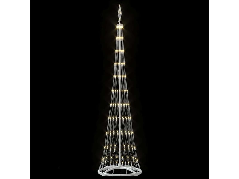  Sapin de noël - arbre de noël led blanc chaud 51 x 51 x 190 cm métal  - Conforama E