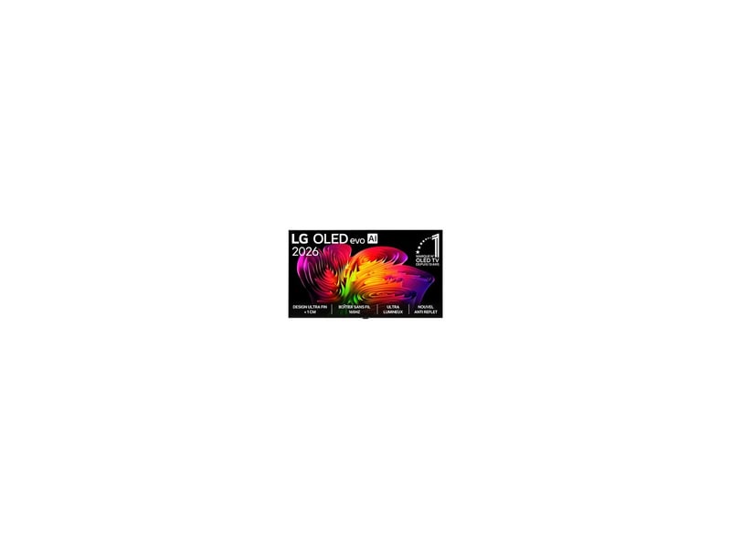  Téléviseur oled lg 77 pouces 4k evo ai smart tv noir 8272069 - Conforama A