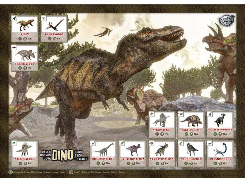 Dino egg maxi pack 12 oeufs à fouiller et creuser 2138 - Conforama E