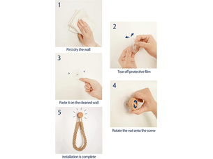 Porte-rouleau de papier toilette vintage en corde de chanvre pour salle de bain
