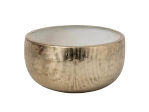 Coupe déco lignée adela 47cm doré