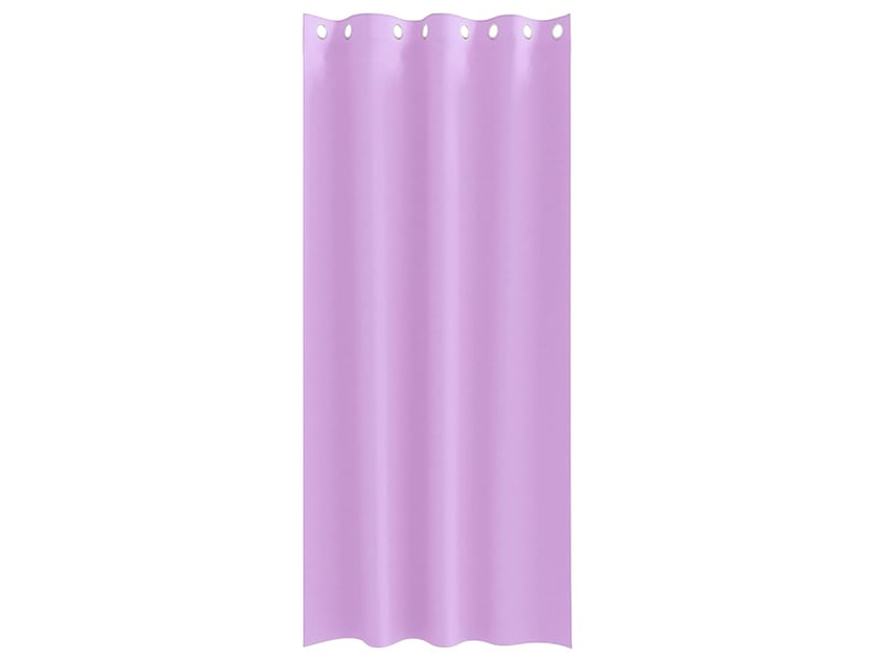 Lot de 2 rideaux occultants, rideaux black-out avec anneaux pourpre 225 x 140 cm cf44736 - Conforama D