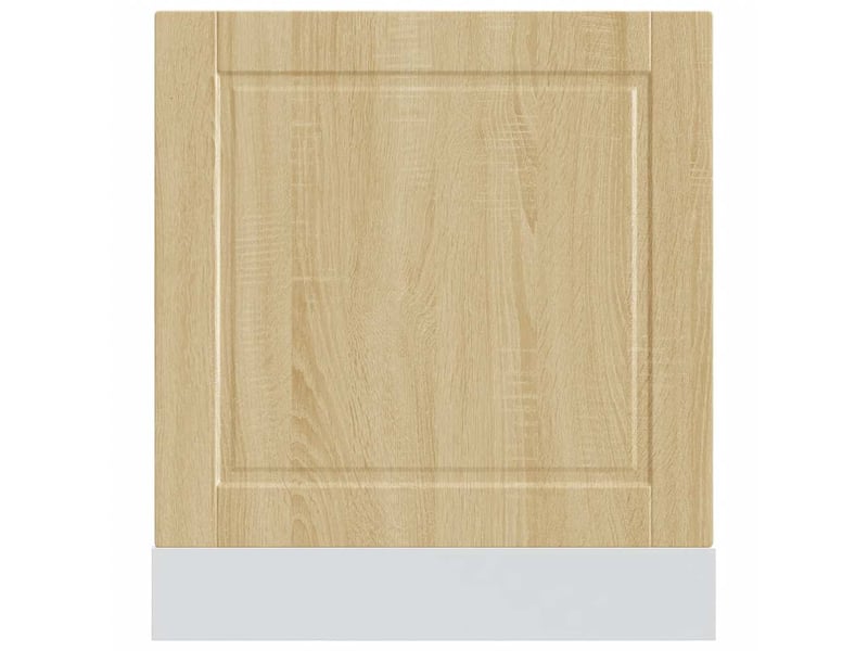  Panneau de lave-vaisselle chêne sonoma 60x1,5x57cm  - Conforama D