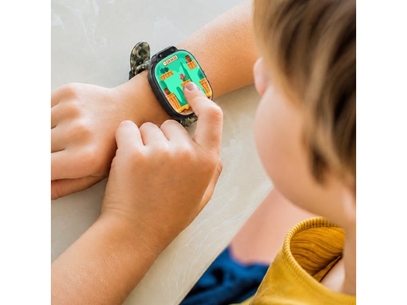  Snapwatch - inwatch boy gps - montre connectée pour enfant 1.88 gps jeux caméra  - Conforama D