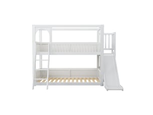 Lit superposé 90x200 cm DESMIU 4071298233322 coloris blanc