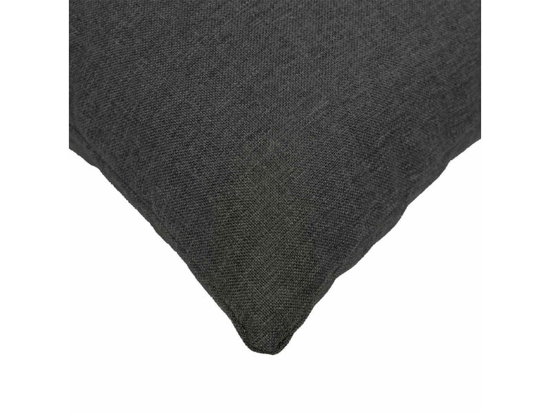  Lot de 2 coussins avec oreiller, coussins décoratifs heerlen gris foncé tissu cf50227  - Conforama E