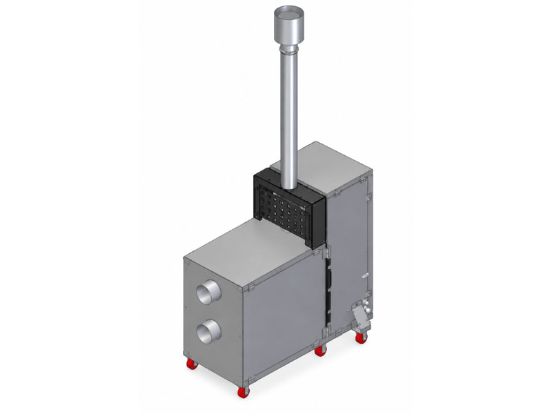  Support de sortie de fumées - turbopellet air  - Conforama B
